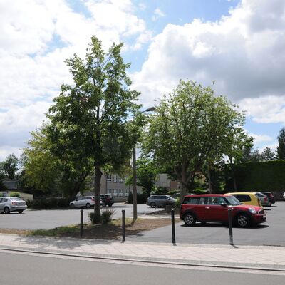 Foto: Parkplatz Kleiner Haag Ecke Theaterstraße