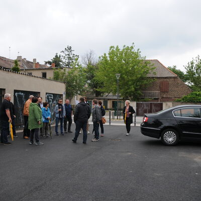 Foto: Parkplatz-Besichtigung