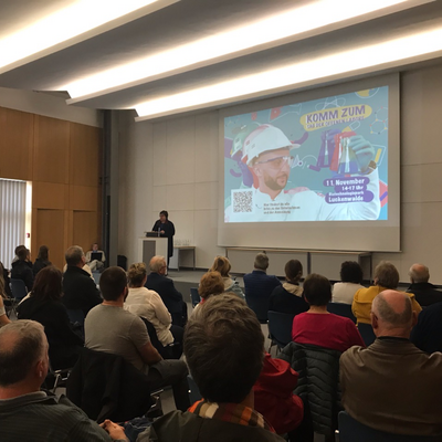 Bürgermeisterin bei der Eröffnung 