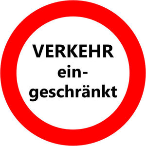 Bild vergr&ouml;&szlig;ern: Grafik: Verkehr eingeschränkt