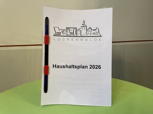 Bild vergr&ouml;&szlig;ern: Foto: Der Haushaltsplan.