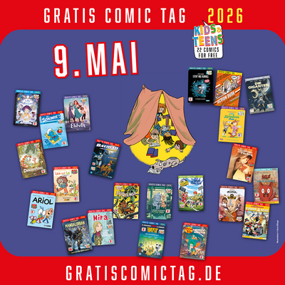 Veranstaltungsplakat: Gratis Comic Tag 2026