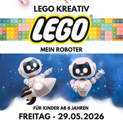 Veranstaltungsplakat: mein roboter