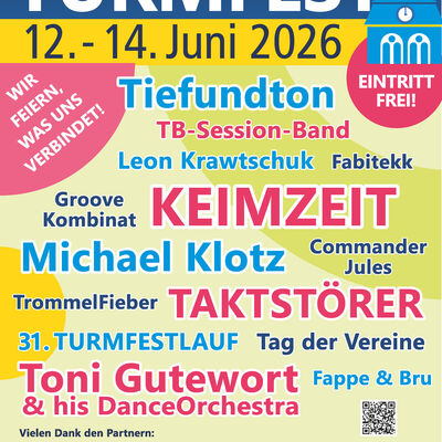 Plakat Turmfest 2026