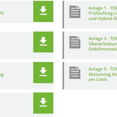 Screenshot Dokumente zur Sitzung der Stadtverordnetenversammlung vom 23.06.2026
