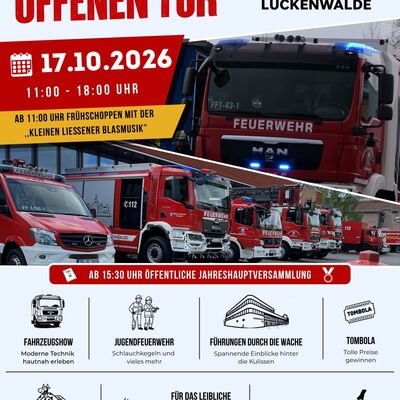 Tag der offenen Tür - Feuerwache