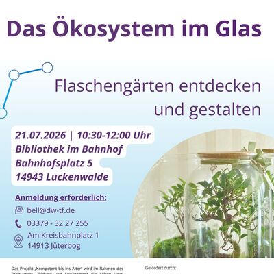 Das Ökosystem im Glas