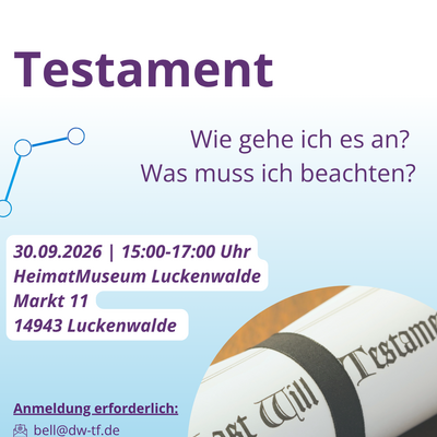 Veranstaltungsplakat