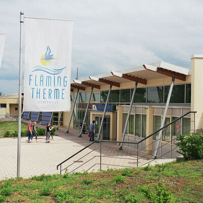 Fläming-Therme Eingang