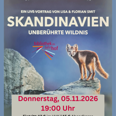 Veranstaltungsplakat - Skandinavien 